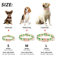 Load image into Gallery viewer, Fashion Dog Collar Nylon Personalized Name Dog Collars Engraved
