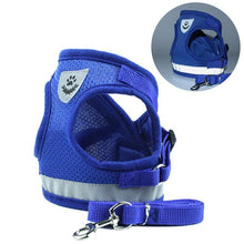 Load image into Gallery viewer, Reflective Safety Pet Dog Harness and Leash Set for Small Medium
