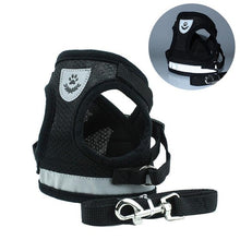 Load image into Gallery viewer, Reflective Safety Pet Dog Harness and Leash Set for Small Medium
