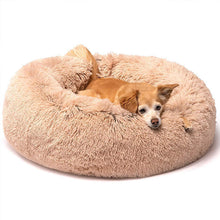 Load image into Gallery viewer, Round Kennel Dog Cat Winter Warm Sleeping Bed Super
